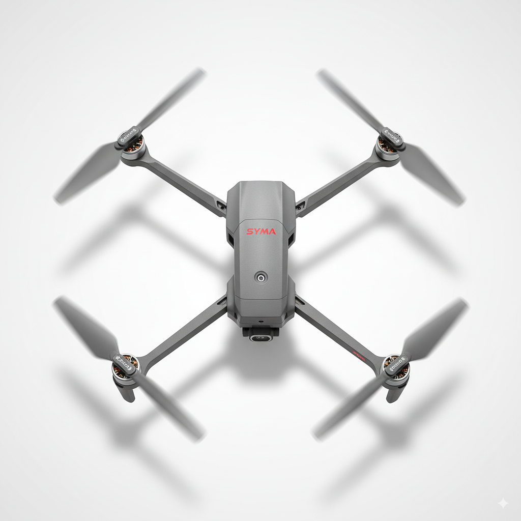 SYMA W4 – מצב Circle / Waypoint (אילוסטרציה)