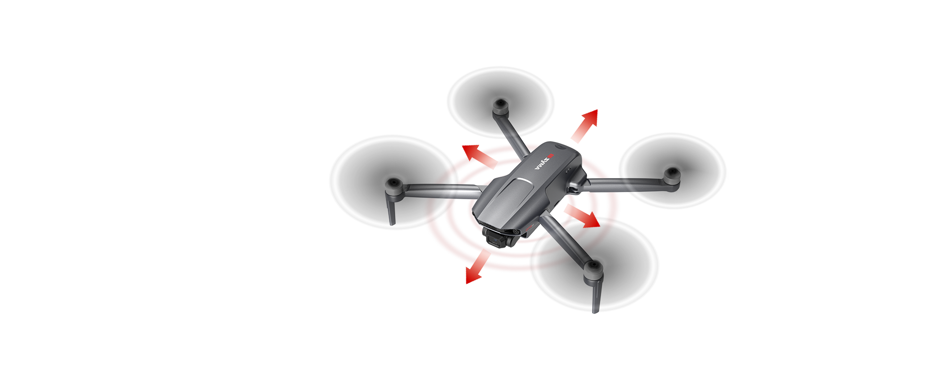 SYMA W4 – ניידות וקומפקטיות במצב מקופל